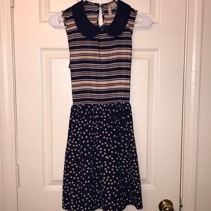 Forever 21 xxi exclusive multi pattern dress